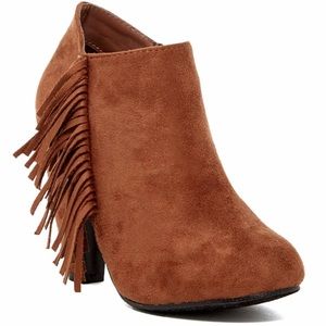 Fringe Ankle Boots